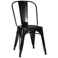 Stuhl Vantaggio Comfort Schwarz Bis 150 Kg - Schwarz, Basics, Metall (44/84/54cm) - MID.YOU