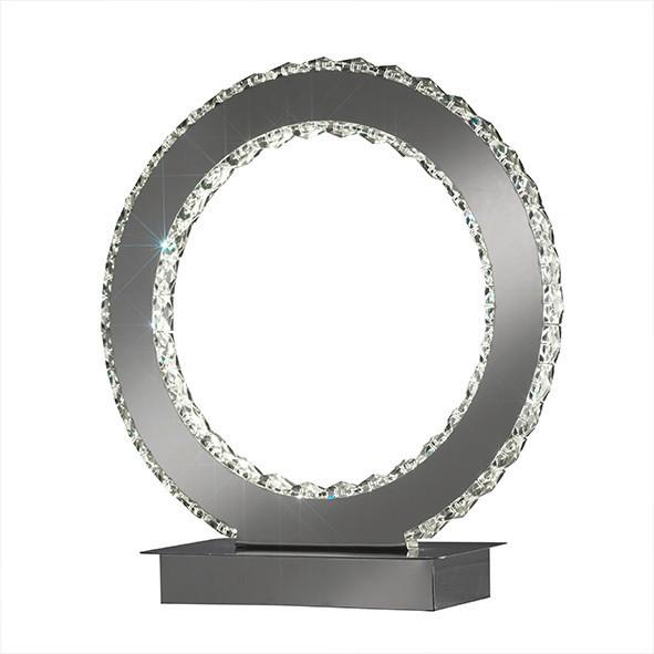 LED-Tischleuchte 4809/Lg - Chromfarben, Design, Metall (30/32cm)