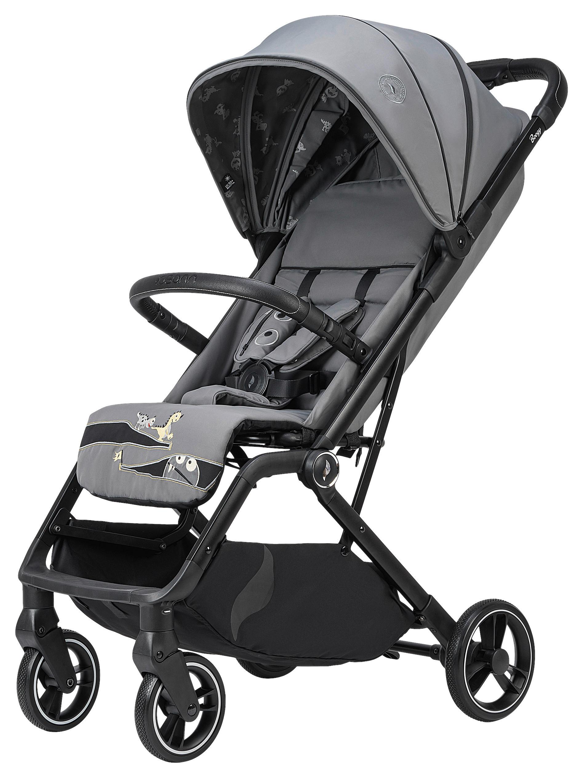 Buggy Boogy Monster Grau Grau, B/H/T: 48x100x74cm