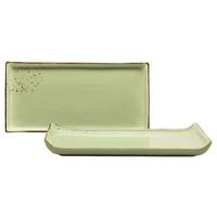 SERVIERPLATTEN-SET 33014 NATURE COLLECTION - Grün, Trend, Keramik (16,5/33cm) - Creatable