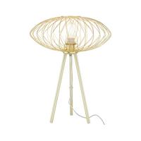 Stolní svítidlo TIZIANA zlatá - barvy zlata, Moderní, kov (40/53cm) - Bessagi Home