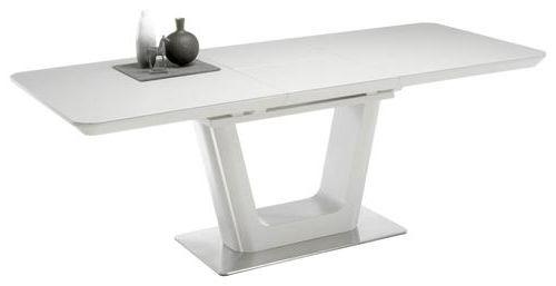 Rozkládací Jídelní Stůl Scott 160-210x90 Cm - šedá/barvy nerez oceli, Design, kov/keramika (160/90/76cm) - MID.YOU