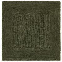 KÚPEĽŇOVÁ PREDLOŽKA Karen, 50/50cm, tmavozelená - tmavozelená, Konventionell, textil (50/50cm) - Premium Living