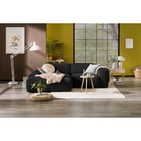 Ecksofa Hannah Anthrazit 170x252 Cm - Anthrazit/Schwarz, Design, Textil (170/252cm) - MID.YOU
