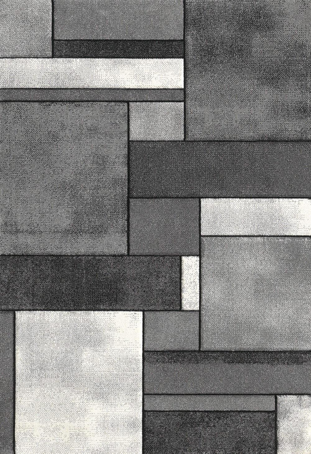 Webteppich Grau Brilliance 60x110 Cm, Jute - Grau, KONVENTIONELL, Textil (60/110cm)