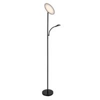 Led Állólámpa Halina Fekete - fekete, Basics, fém - Rabalux