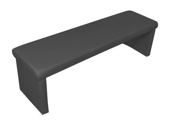 Sitzbank Charisse B: 140cm Schwarz - Schwarz, MODERN, Textil (140/48/45cm) - Livetastic Sitzbank Charisse B: 140cm Schwarz - Schwarz, MODERN, Textil (140/48/45cm) - Livetastic