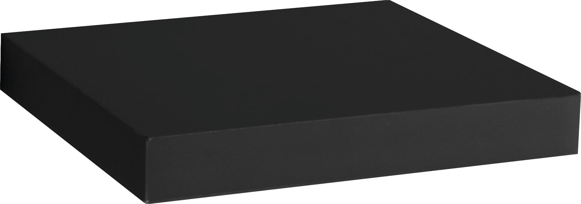 Wandboard Simple B: 23,5 cm, Schwarz