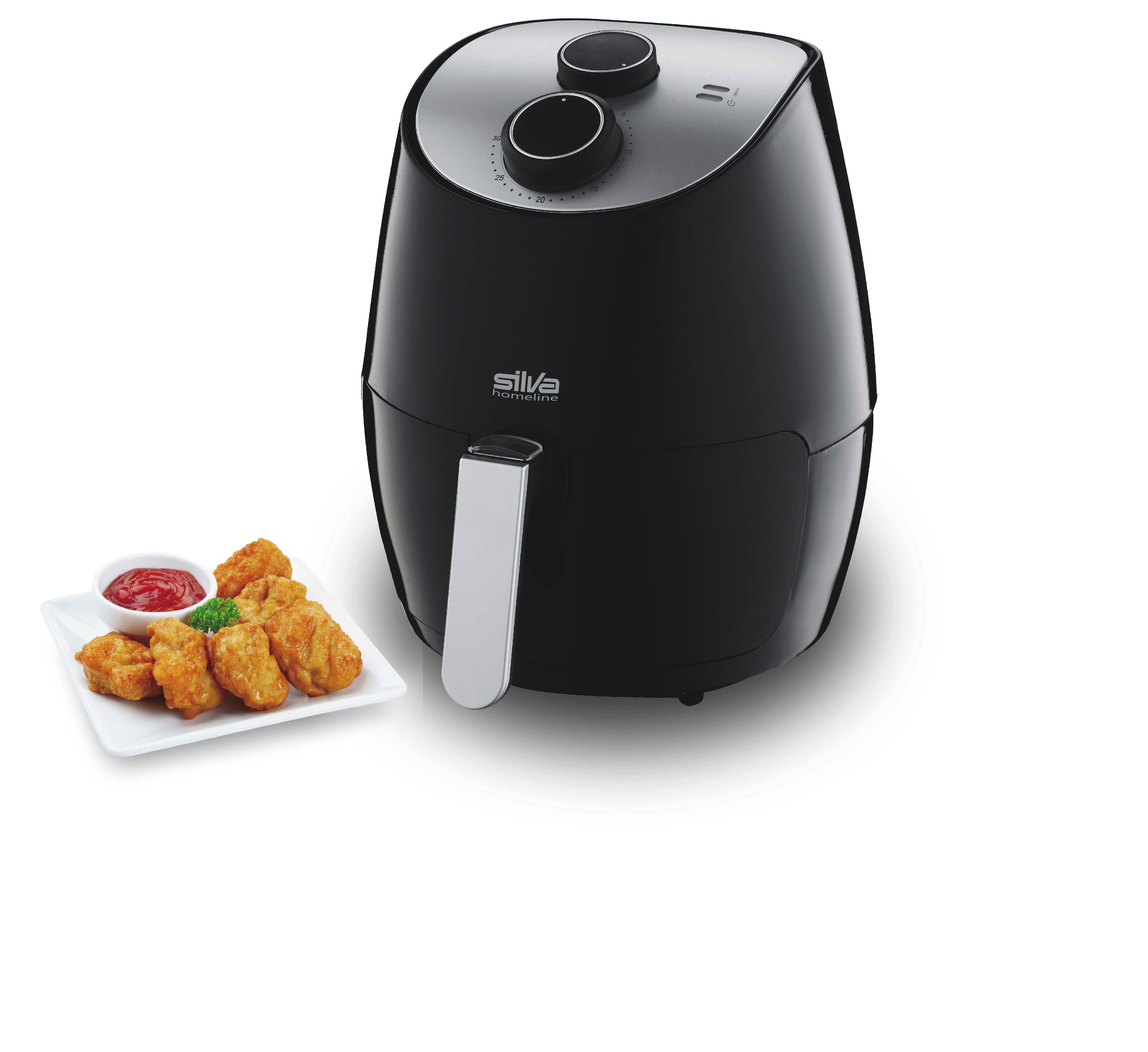 Heißluftfritteuse Frh 2600 - Schwarz, Basics, Kunststoff/Metall (26,6/33,5/33cm) - Silva Schneider