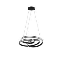 Led-hängeleuchte Nuria H: 150 Cm 1-Flammig Dimmbar - Schwarz, Basics, Metall (60/150cm) - Trio Leuchten