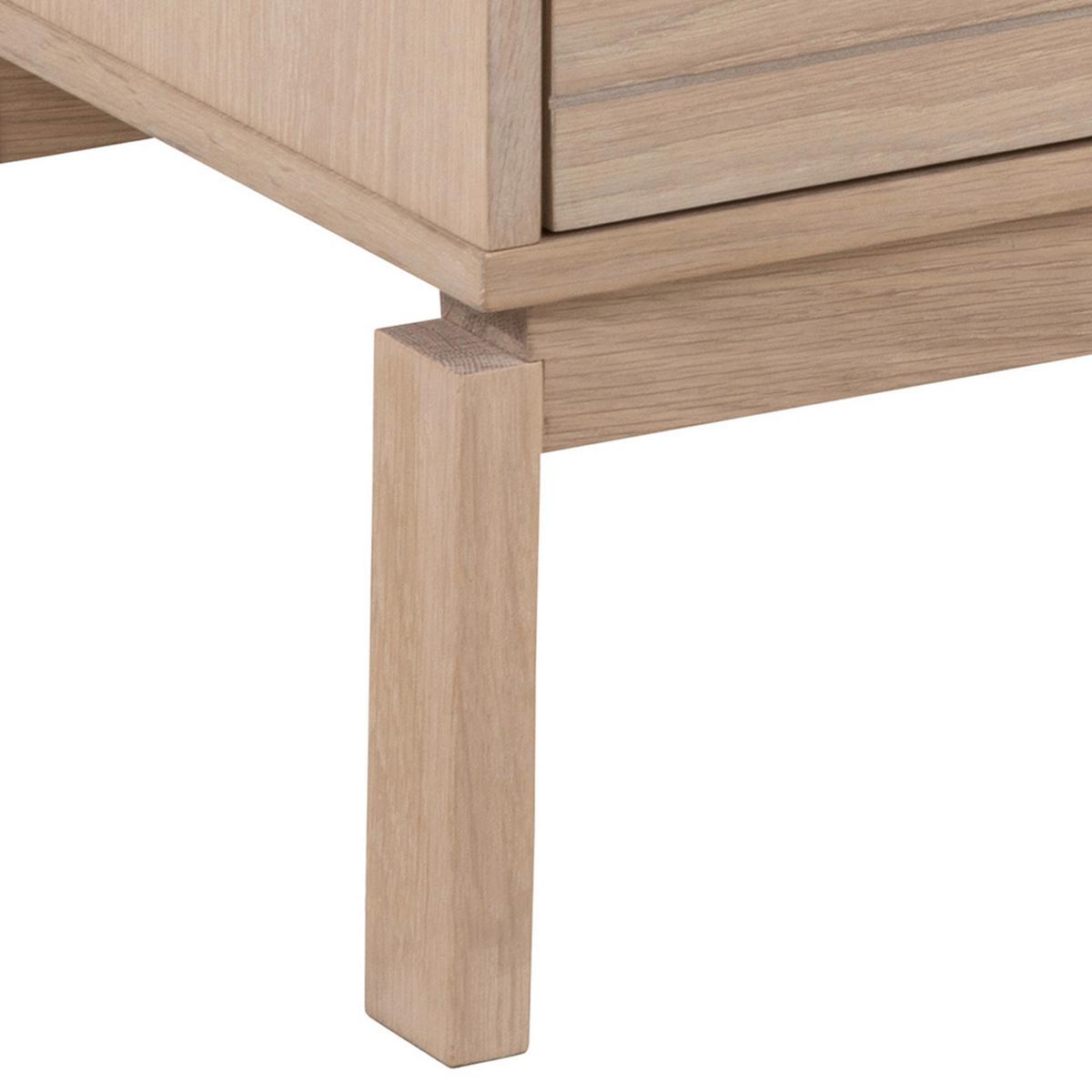 Komoda Linley dyha - biela/farba duba, Design, kompozitné drevo (135,4/80/40cm) - Livetastic
