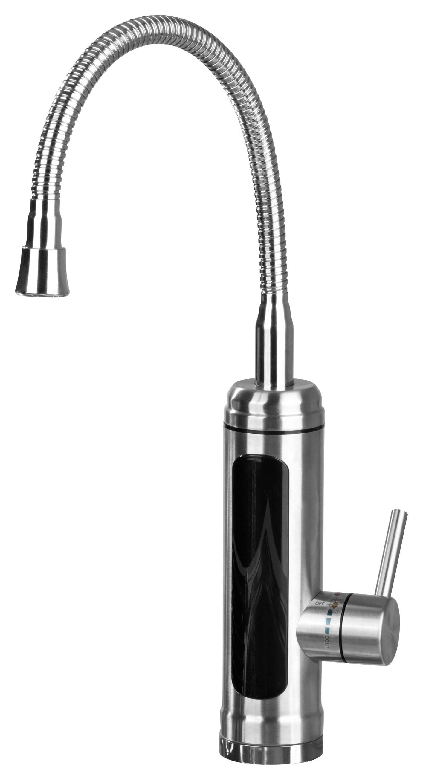 Küchenarmatur, bis 60C MAXXMEE - Silberfarben, Kunststoff/Metall (44,1/23,4/7,2cm)