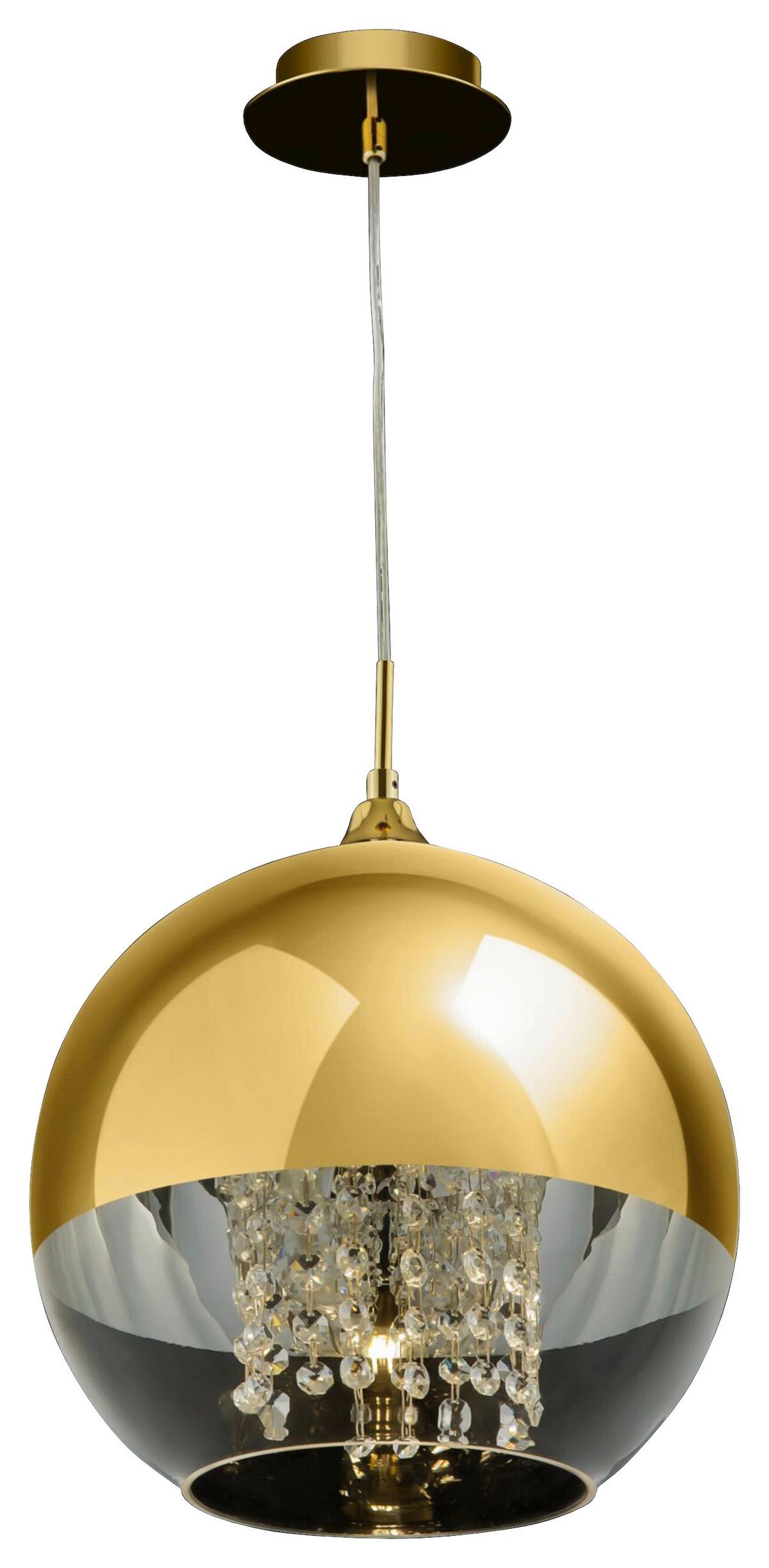 Pendelleuchte Fermi - Goldfarben, Basics, Glas/Metall (30/28/30cm) - MAYTONI