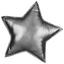Polštář Ozdobný Stars - šedá/měděné barvy, textil (40/40cm) - Mömax modern living