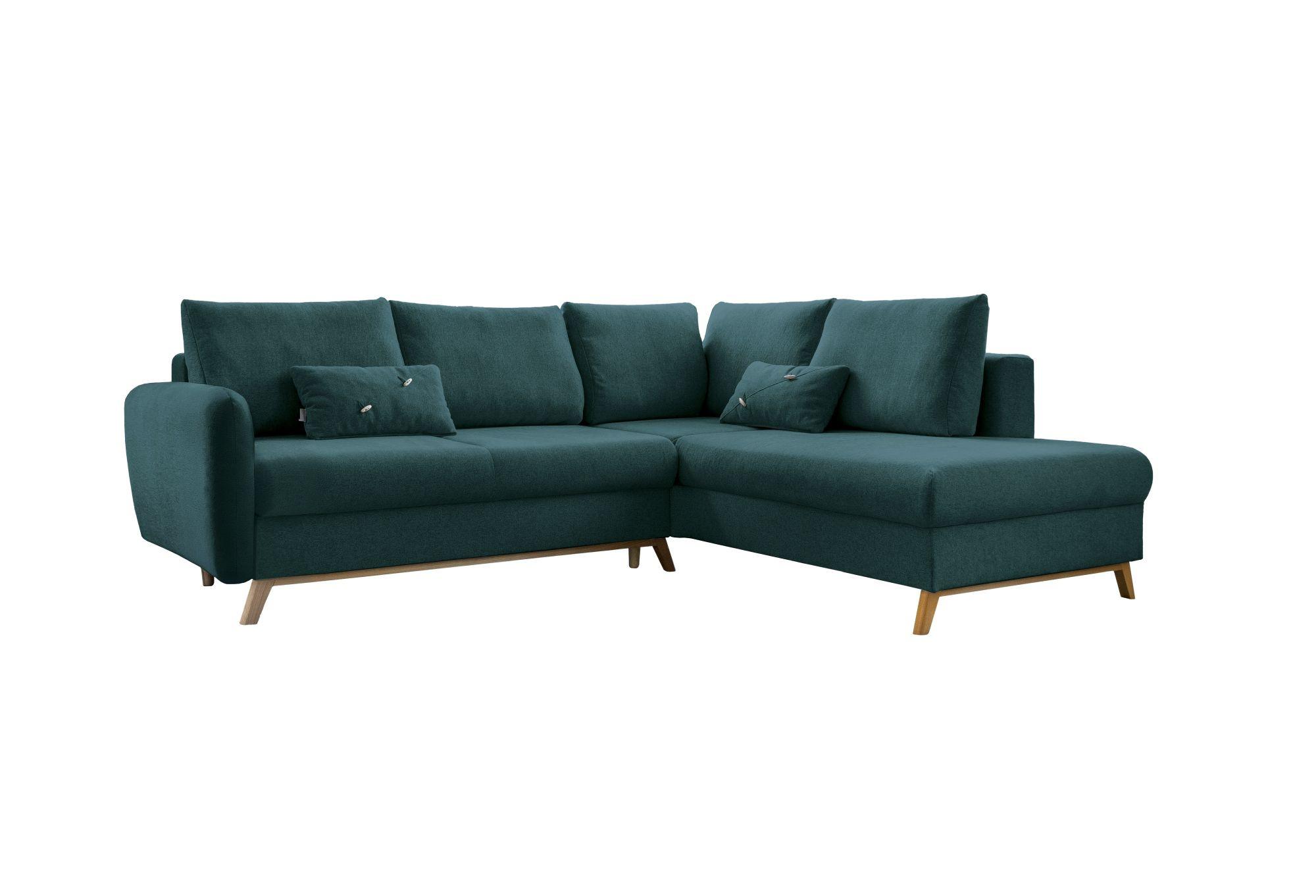 Ecksofa Mit Schlaffunktion & Bettkasten Scandic Lagom