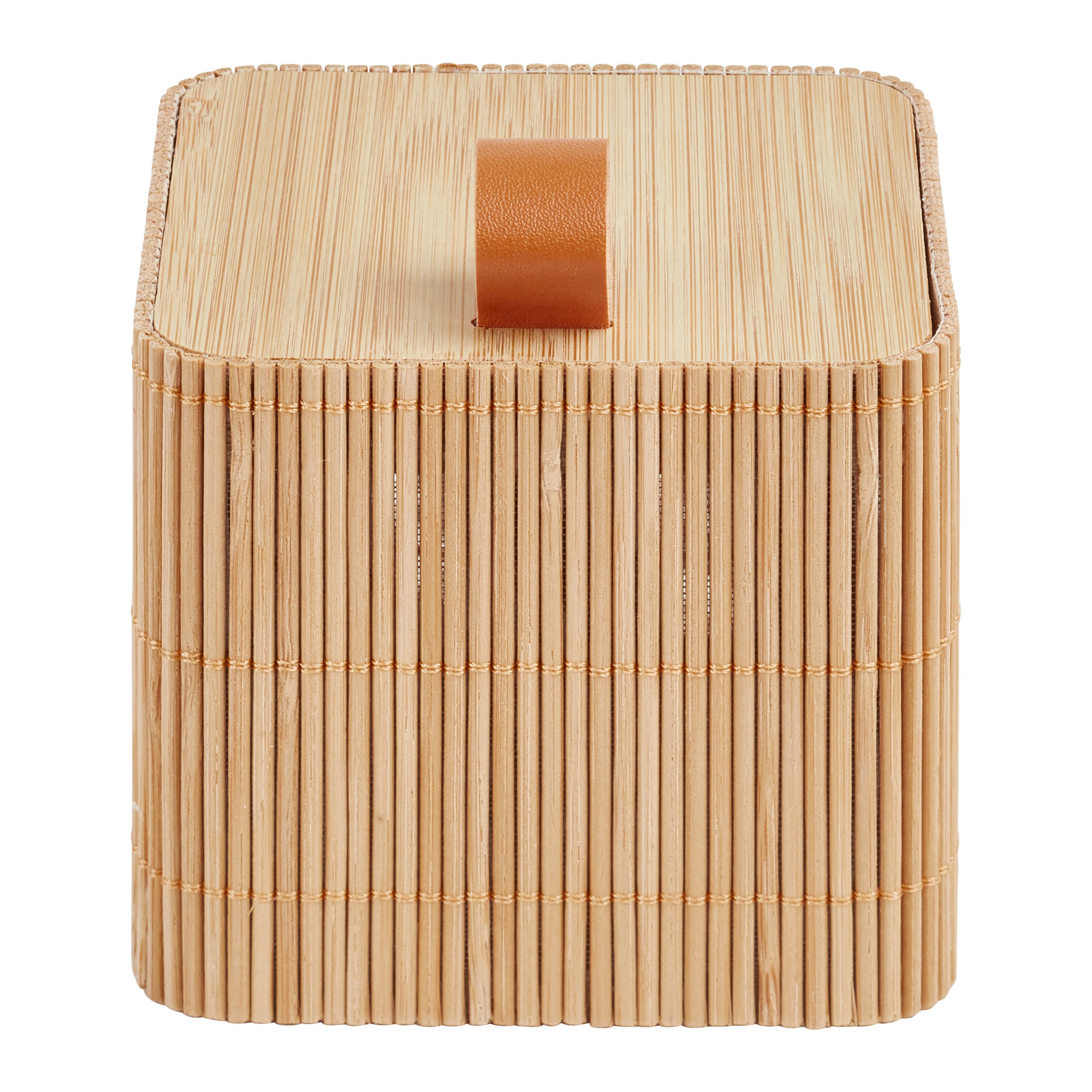 DEKORAČNÍ BOX TOM - přírodní barvy, Konvenční, dřevo (10/10/8cm) - Modern Living