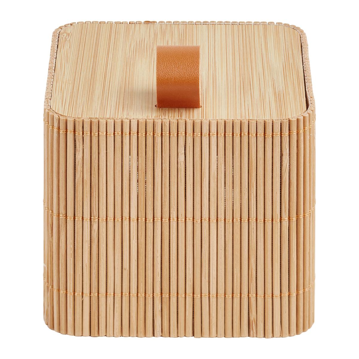 DEKORAČNÍ BOX TOM - přírodní barvy, Konvenční, dřevo (10/10/8cm) - Modern Living