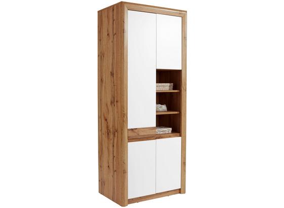 Schuhschrank Kashmir New - Eichefarben/Weiß, MODERN, Holzwerkstoff (84/192/41cm) - James Wood Schuhschrank Kashmir New - Eichefarben/Weiß, MODERN, Holzwerkstoff (84/192/41cm) - James Wood