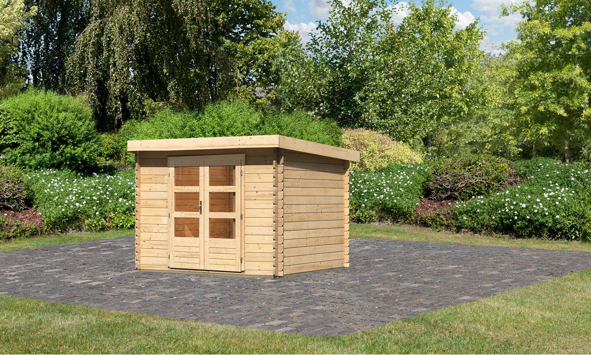 Gartenhaus Gamlitz 3 39875 Gamlitz 3 - Fichtefarben, Basics, Holz (297/2,25/237cm)