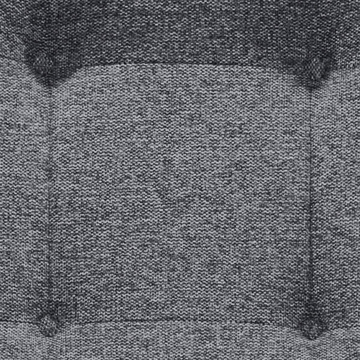 Ohrensessel Oskar Webstoff Anthrazit - Anthrazit/Schwarz, Basics, Holzwerkstoff/Textil (78/102/98cm) - MID.YOU