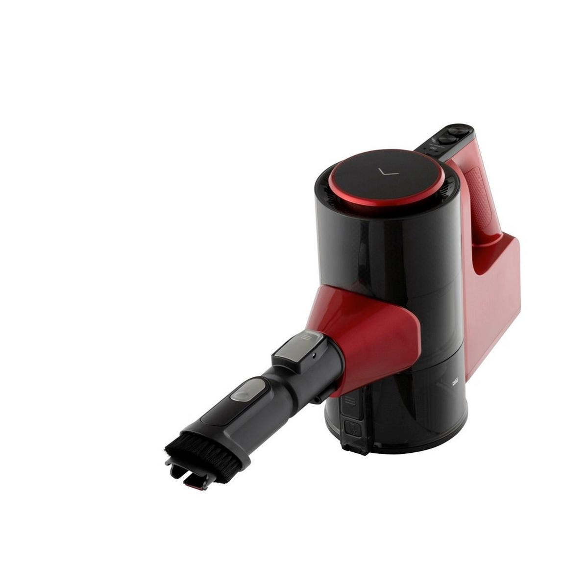 Bodenstaubsauger Beutellos - Rot, Basics, Metall