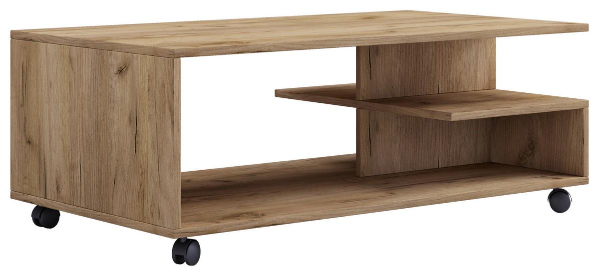 Couchtisch Stango Honigeiche Dekor - Honigeiche, Design, Holzwerkstoff/Kunststoff (100/50/40cm) - MID.YOU
