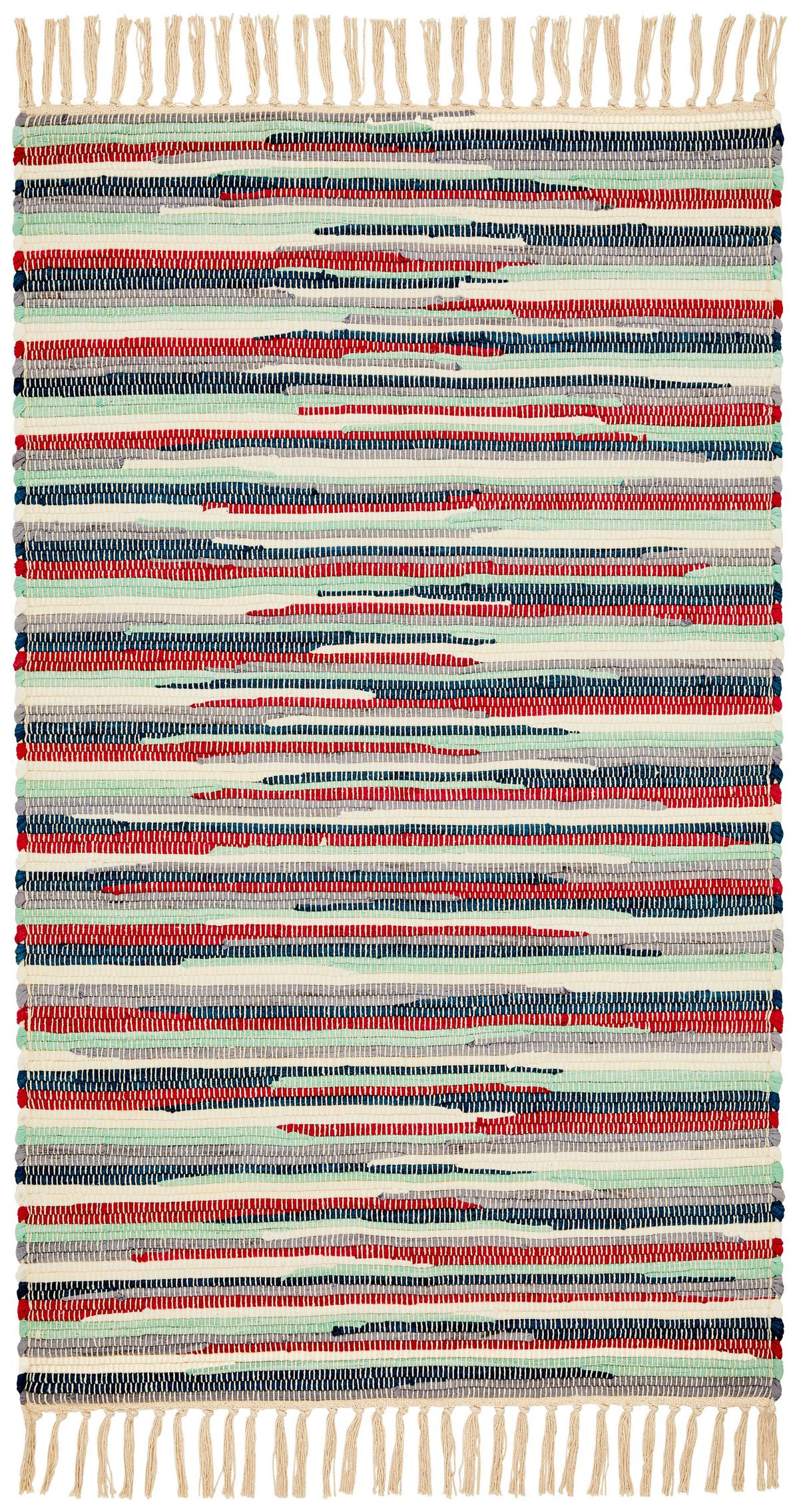 Kézi Szövésű Szőnyeg Kb. 70/120cm - színes, Modern, textil (70/120cm) - James Wood
