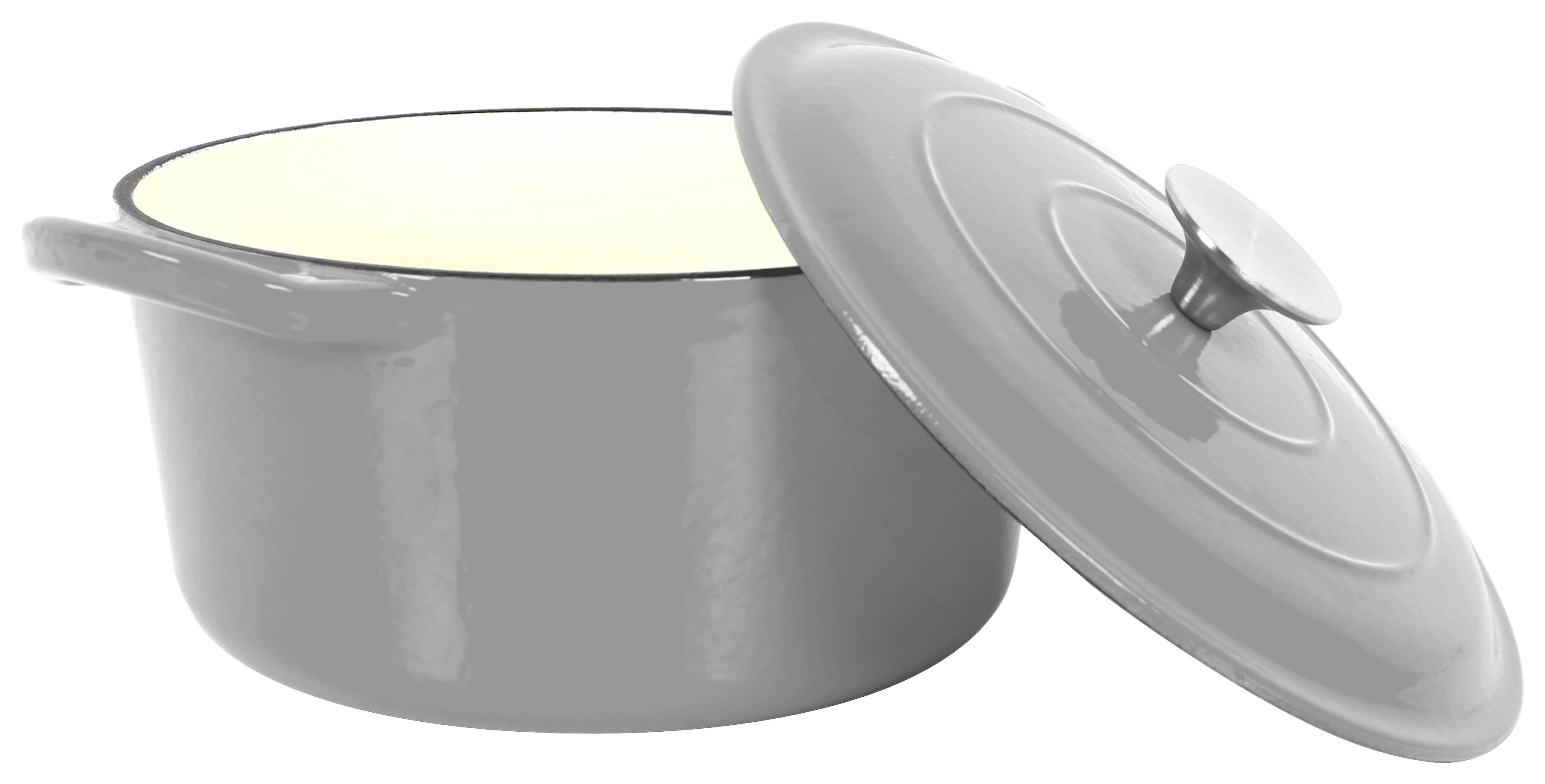 Schmortopf Echtwerk Schmortopf - Silberfarben/Grau, Design, Metall (22,5cm) - Echtwerk