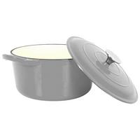 HRNEC NA DUŠENÍ ECHTWERK SCHMORTOPF - šedá/barvy stříbra, Design, kov (22,5cm) - Echtwerk