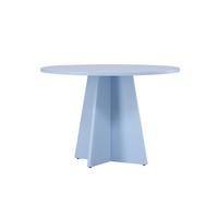 Esstisch Bootcut Hellblau Dxh: 110x75 Cm - Hellblau, MODERN, Holz (110/75cm) - Livetastic