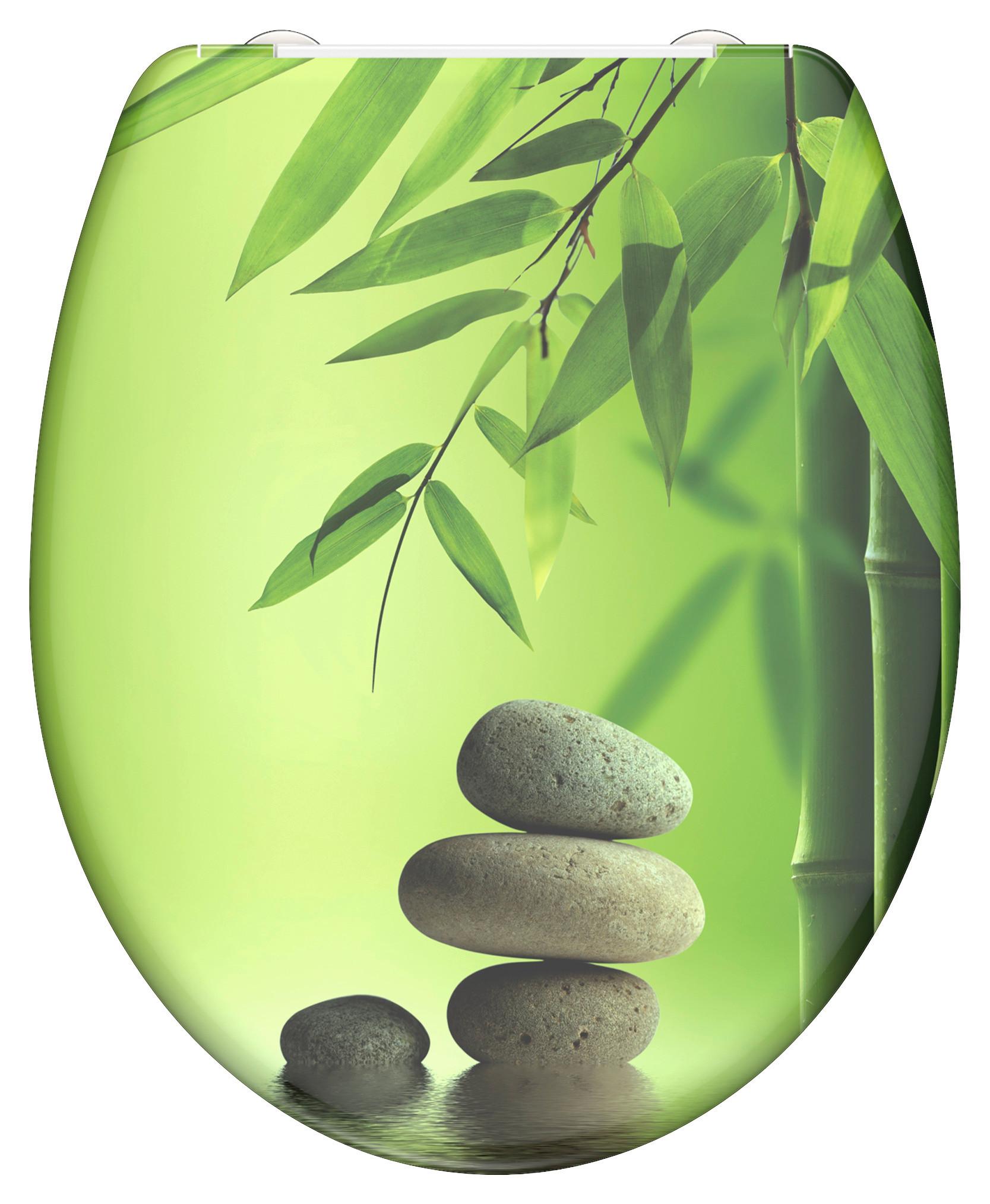 Wc Ülőke Green Garden 82365 - zöld, Konventionell, műanyag (38/5,5/45cm)