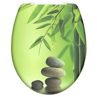 Wc Ülőke Green Garden 82365 - zöld, Konventionell, műanyag (38/5,5/45cm)