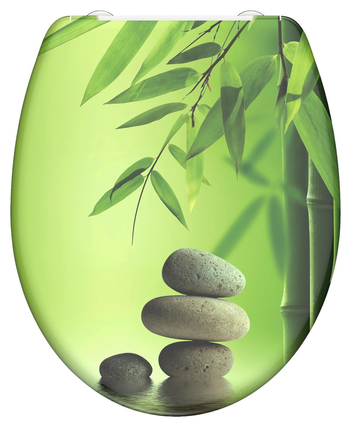 Wc Ülőke Green Garden 82365 - zöld, Konventionell, műanyag (38/5,5/45cm)