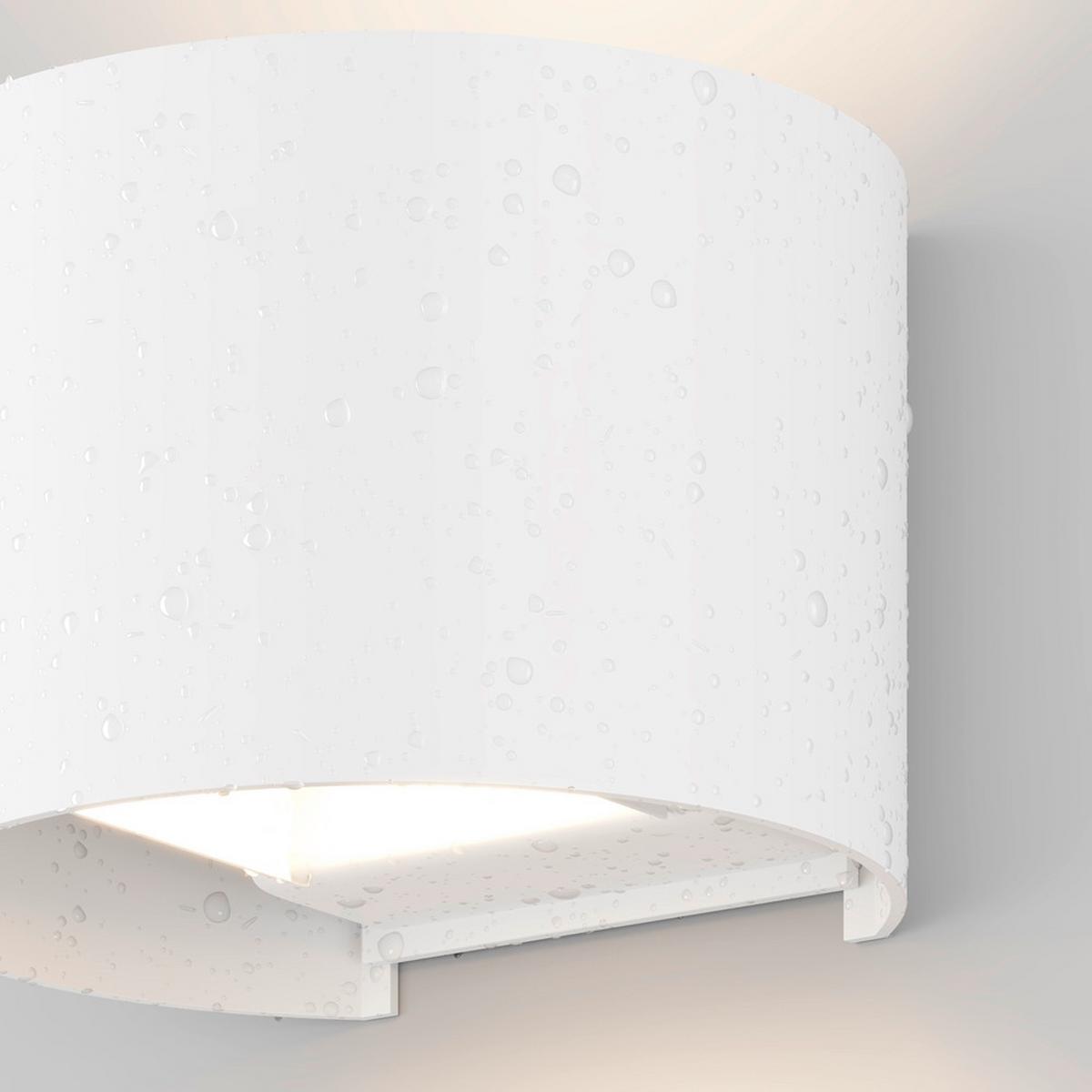 Außenleuchte Fulton - Weiß, MODERN, Metall (11,5/13,5/9,5cm) - MAYTONI