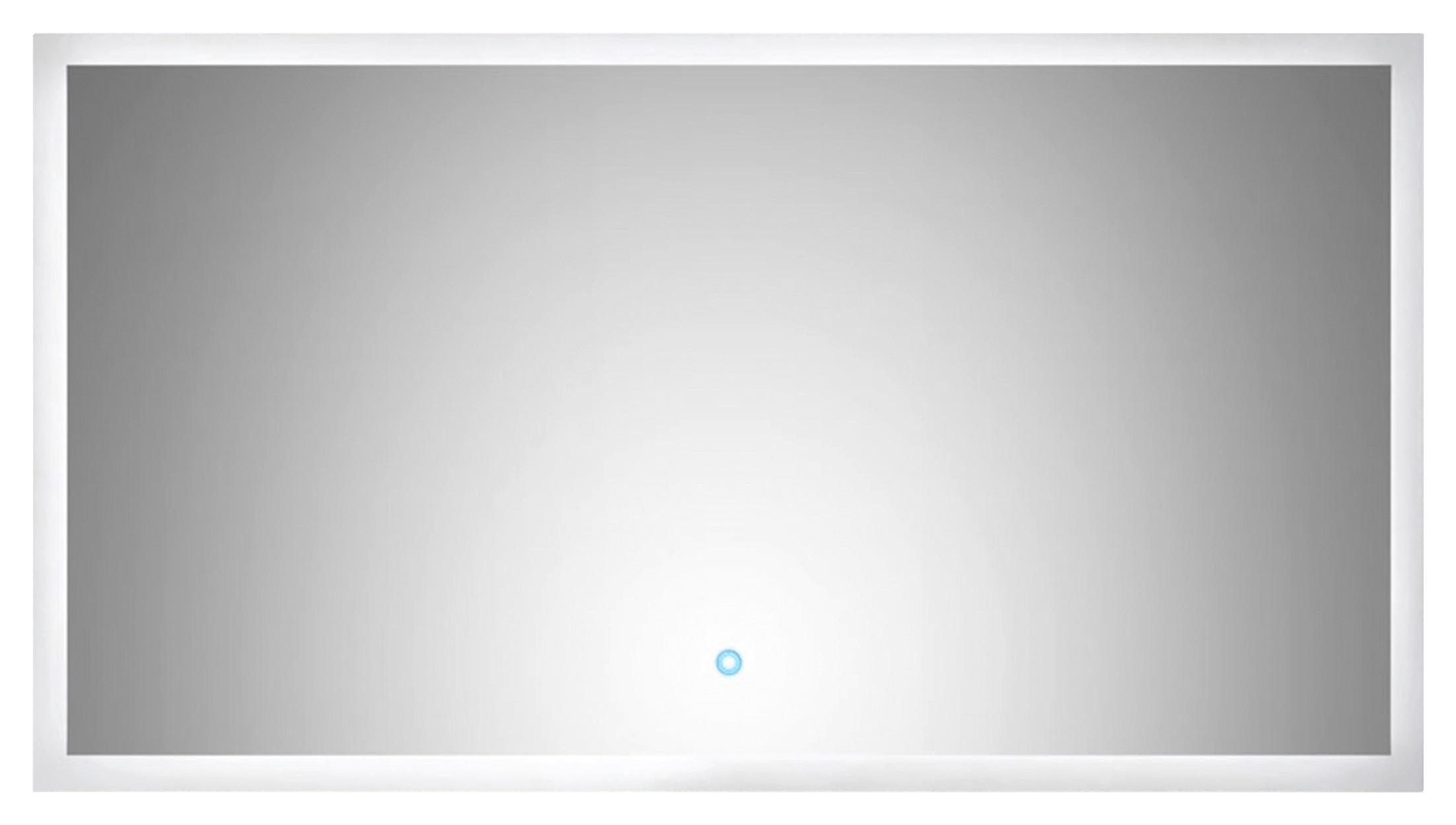 Badezimmerspiegel Led Spiegel Rechteckig B:120cm - MODERN, Glas (120/65/3,2cm) - MID.YOU