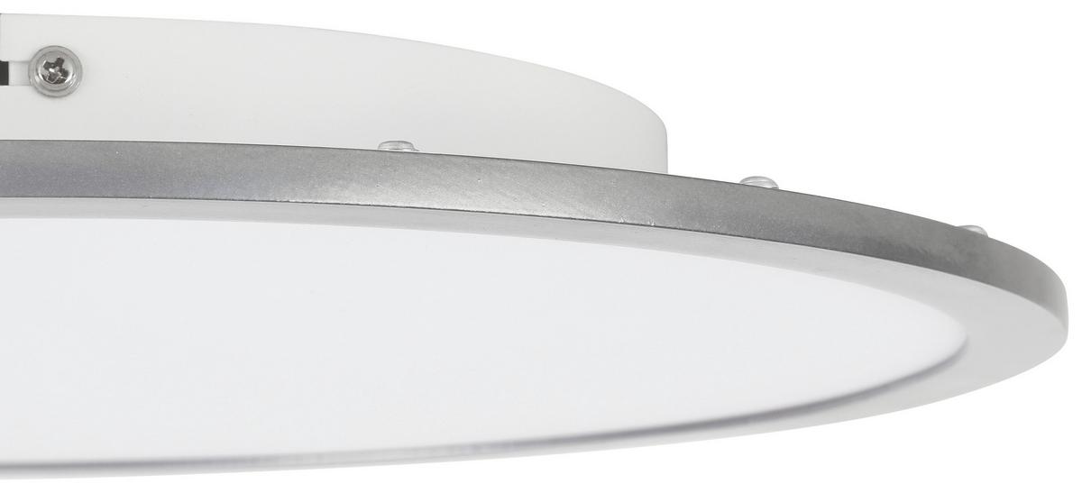 STROPNÍ LED SVÍTIDLO IMO - bílá/barvy stříbra, Romantický / Rustikální, kov/plast (40/5cm) - Modern Living