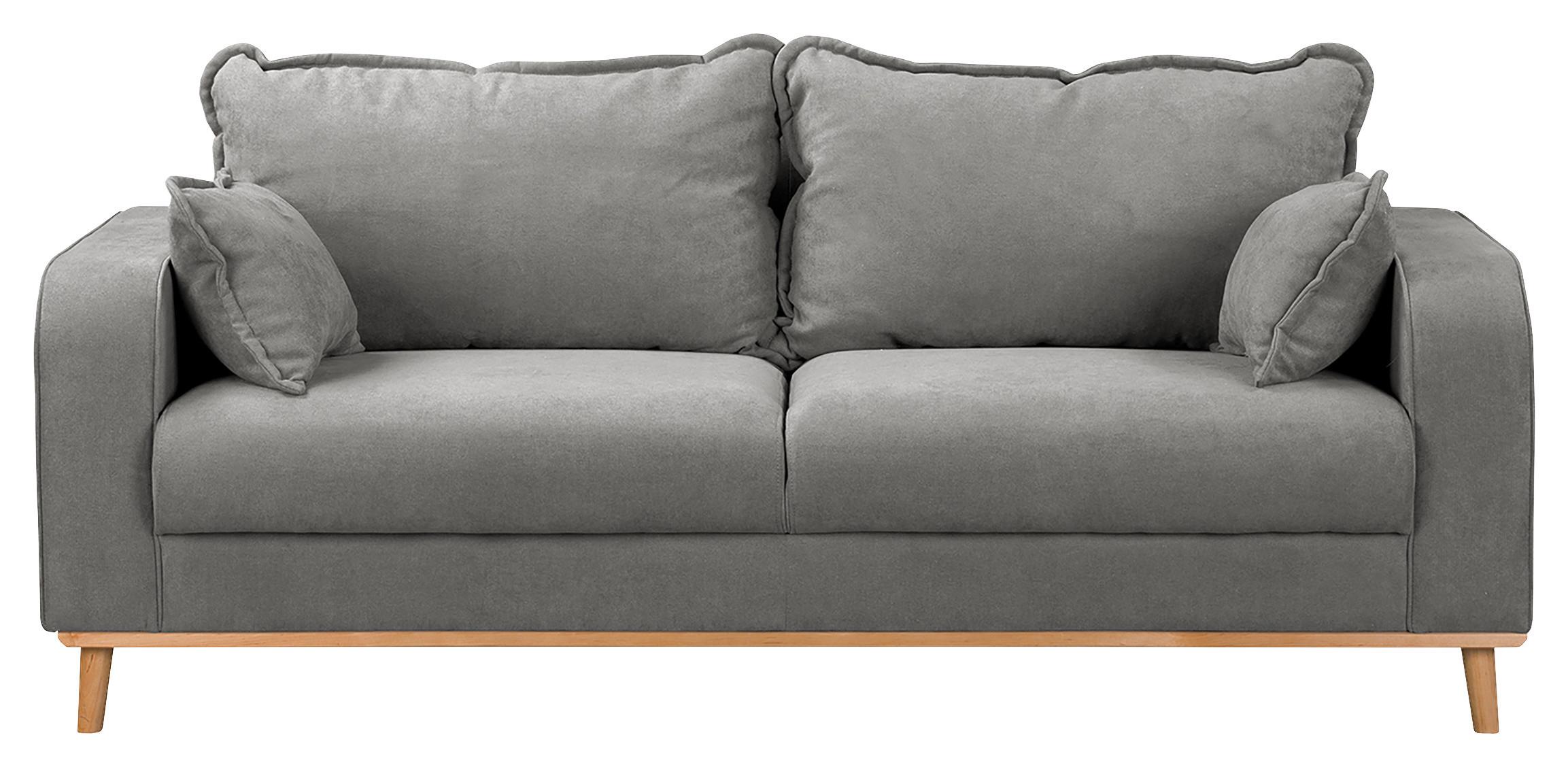 3-SITZER-SOFA Beata Grau B: 193 cm