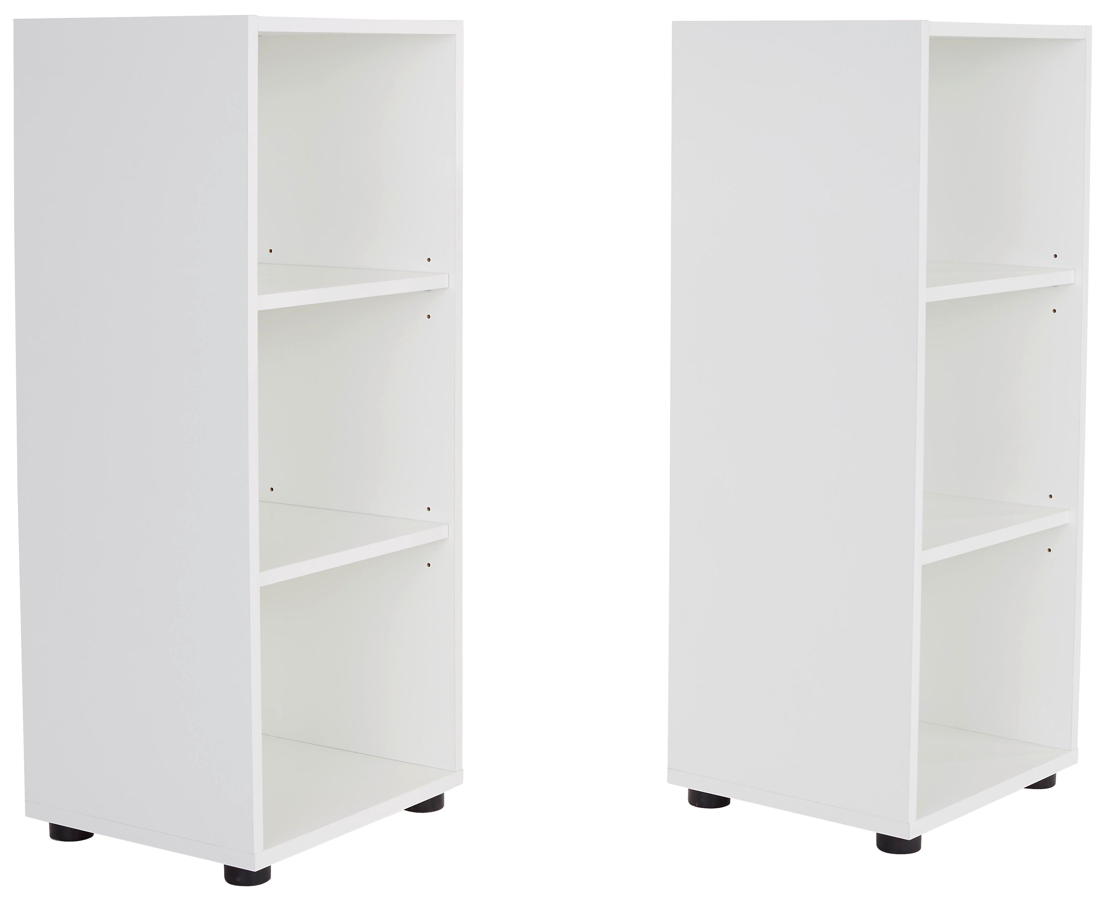 SPODNÍ REGÁL STAR - bílá, Konvenční, kompozitní dřevo (37/89,1/31,9cm)