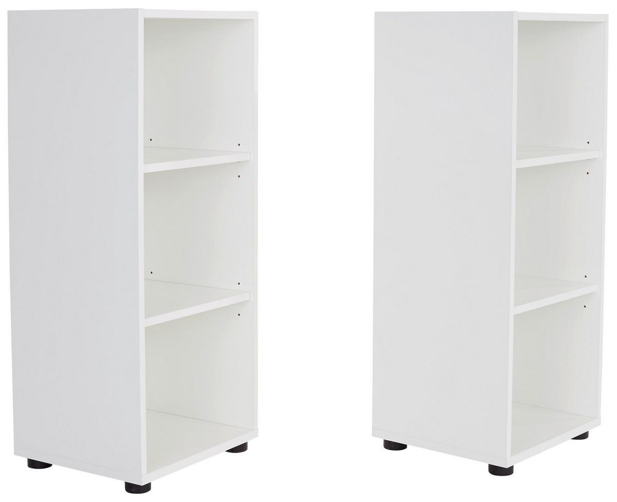 SPODNÍ REGÁL STAR - bílá, Konvenční, kompozitní dřevo (37/89,1/31,9cm)