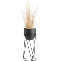 Obal na kvetináč Eastside, Ø/V: 22/50cm - čierna, kov (22/50cm) - Mömax