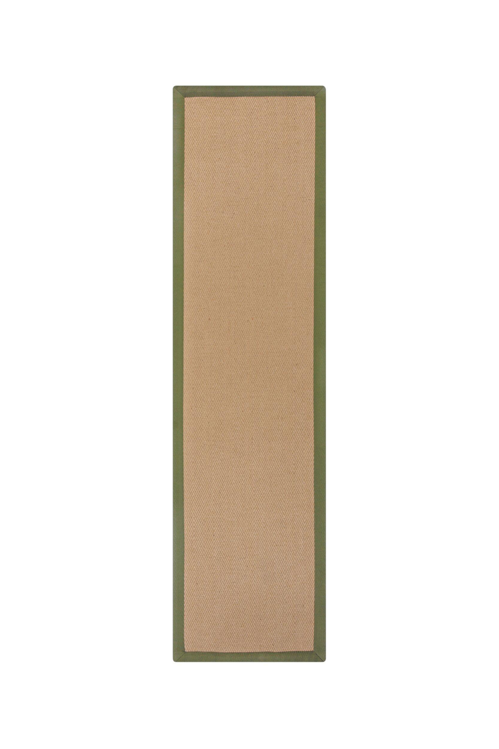 Läufer Kira - Grün, KONVENTIONELL, Textil (60/230cm)