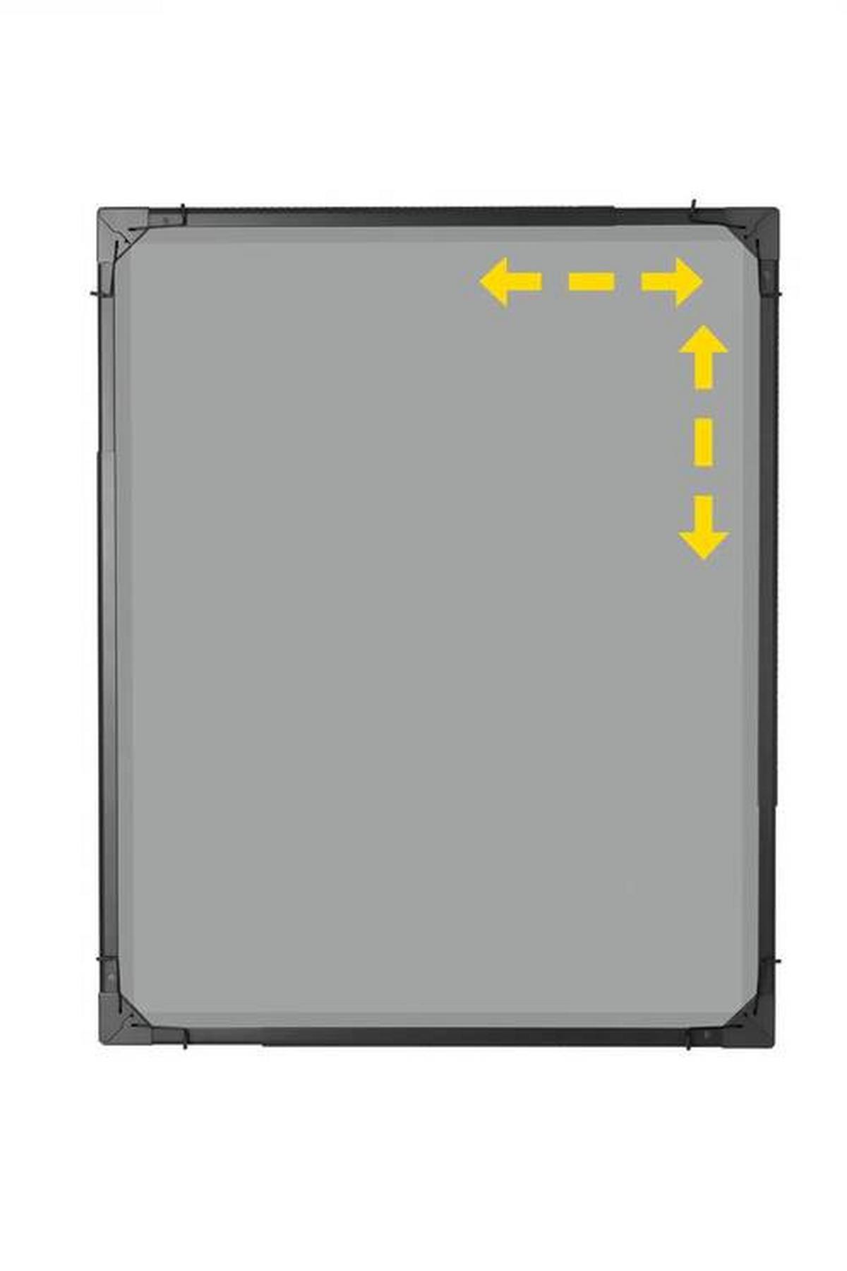 SIEŤKA PROTI HMYZU TELESKOP - antracitová, kov/textil (140/120cm) - Mömax