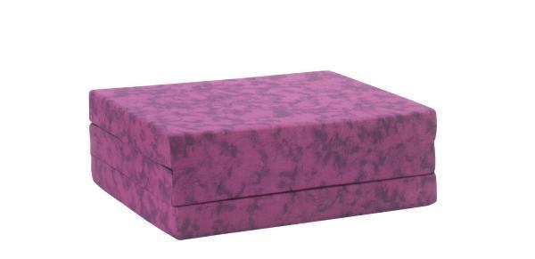 Faltmatratze Billy 80x190 cm H2 H: 9 cm - Lila, Textil (80/190cm) - Primatex