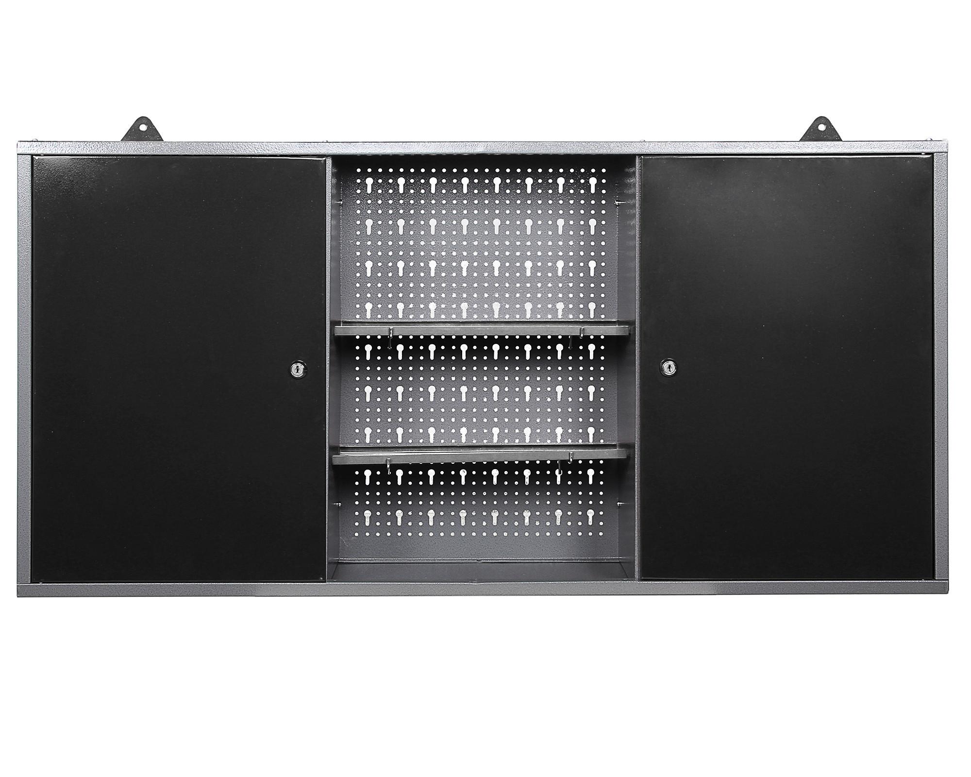 Werkzeugschrank Stahl Anthrazit/grau B: 120 Cm - Anthrazit/Grau, Basics, Metall (120/60/20cm)