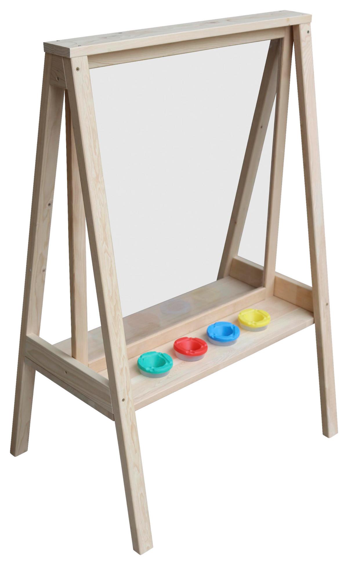 Maltafel Braun, B/h/t: 70x105x50cm - Braun, KONVENTIONELL, Holz (70/105/50cm) - Ambia Garden