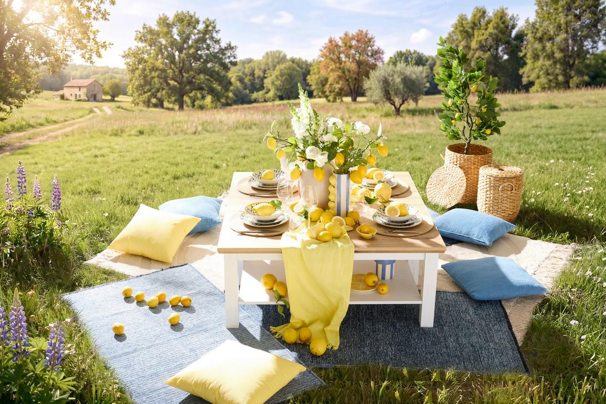 Tkaný koberec SILKE 1, š/d: 80/150cm - modrá, Romantický / Rustikální, textil (80/150cm) - Mömax