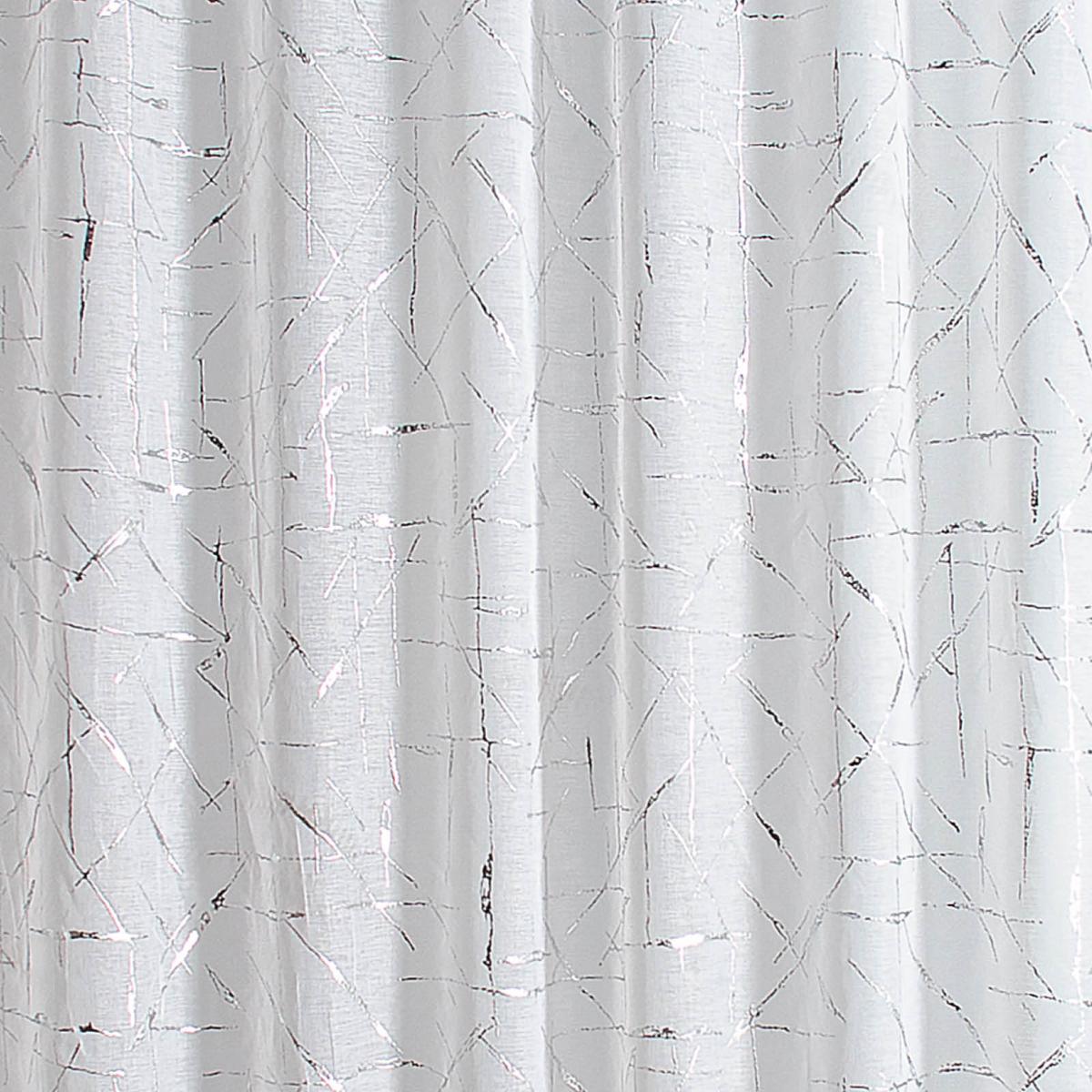 Vorhang mit Schlaufen und Band Julia 140x225 cm Weiß - Weiß, MODERN, Textil (140/255cm) - Luca Bessoni