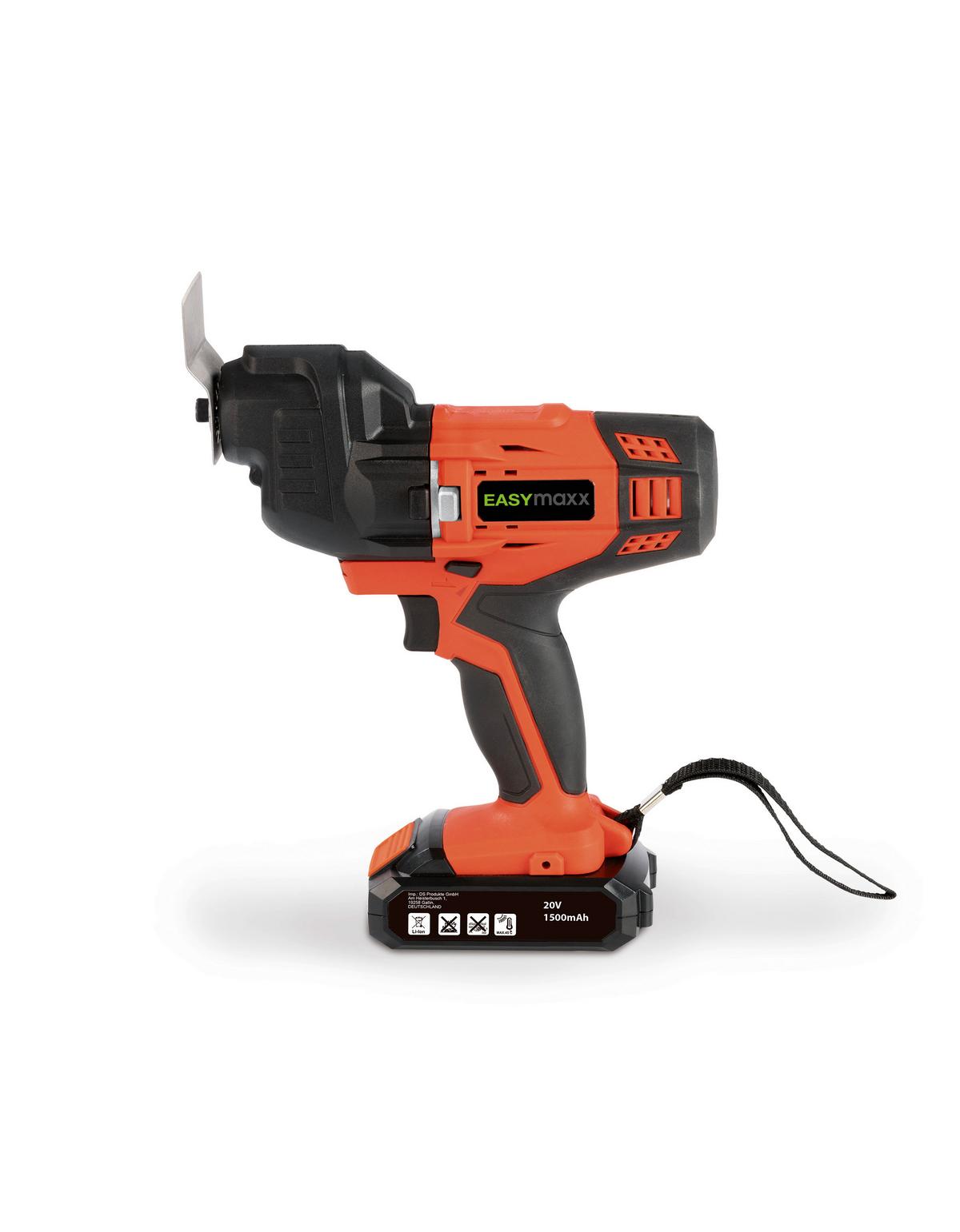 Akkuschrauber Easy Maxx 20 V, 0-550 U/Min, Rot/Schwarz - Rot/Schwarz, Basics, Kunststoff/Metall (31/11,5/41,5cm)