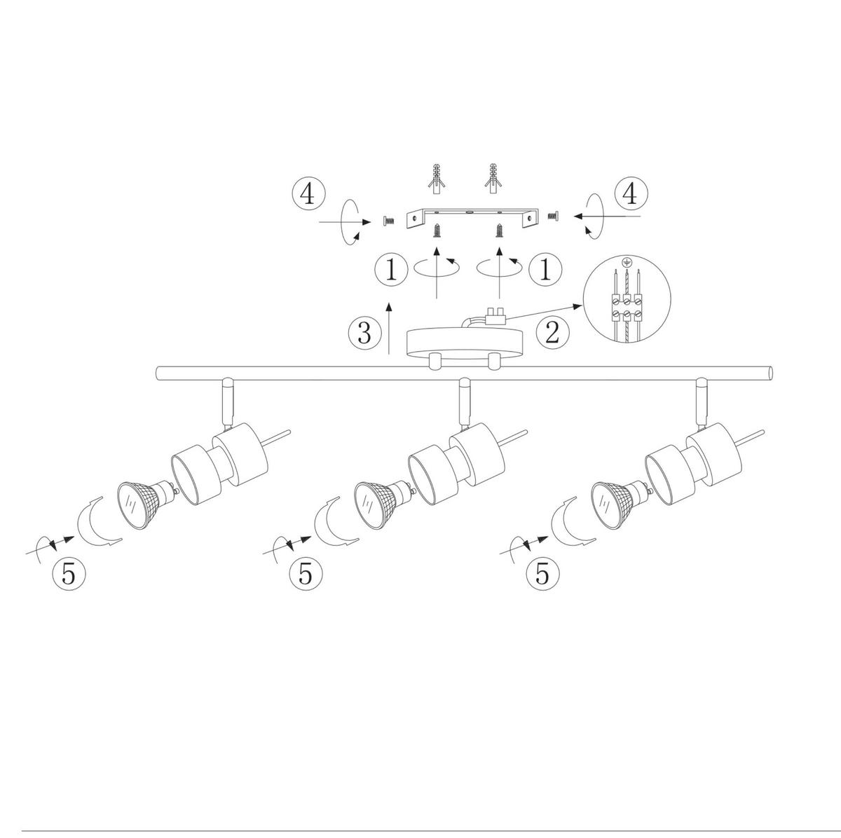 Deckenleuchte Natasja Led - Silberfarben, Trend, Metall (12/12/12cm)