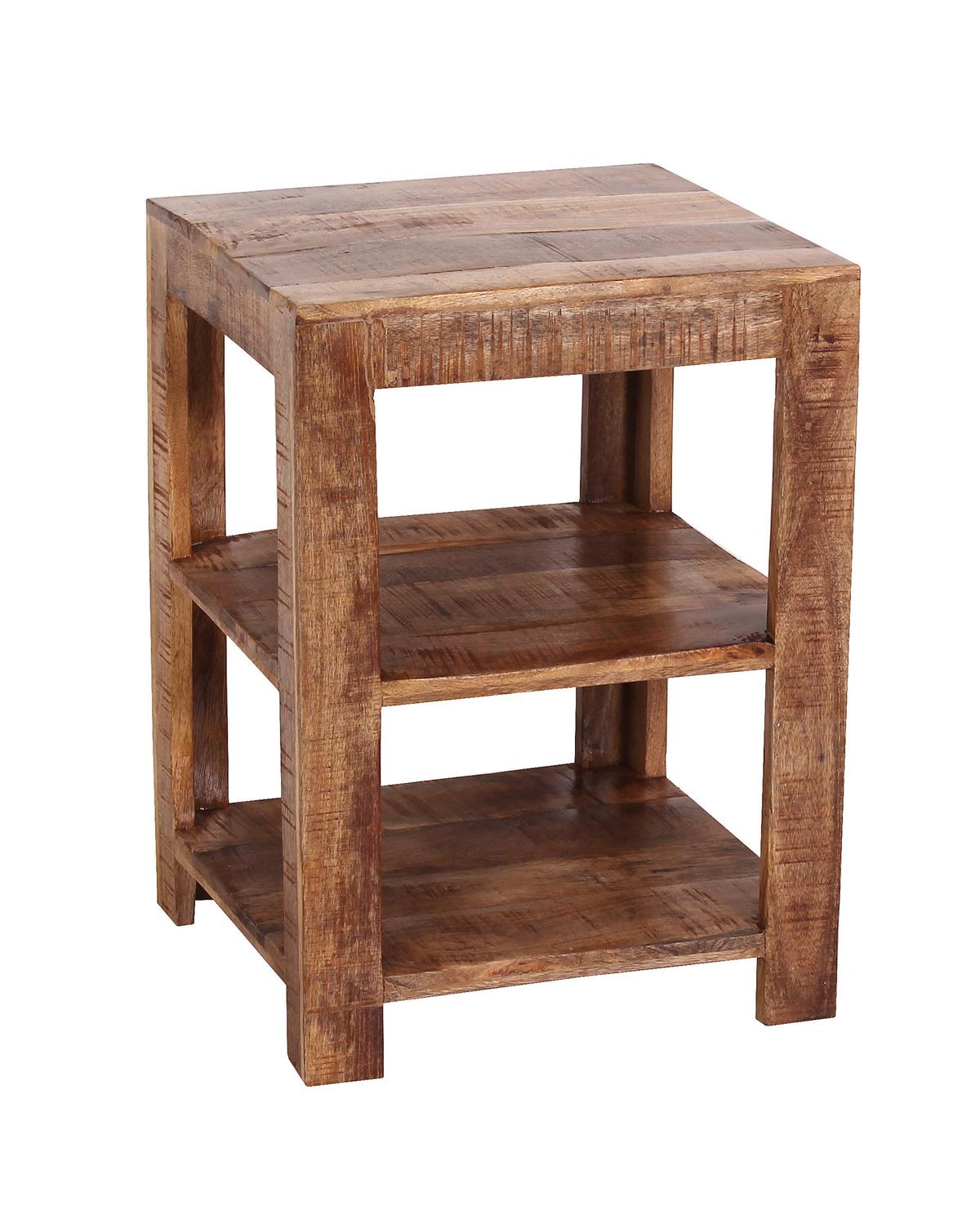 Regal Naturfarben B: 44 cm - Naturfarben, Design, Holz (44/60/44cm) - Livetastic